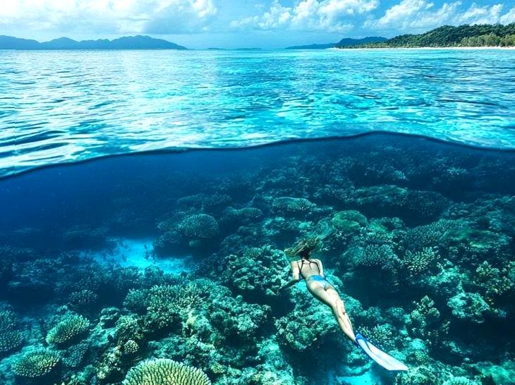 Experience the Stunning Bundegi Reef Through Snorkeling.