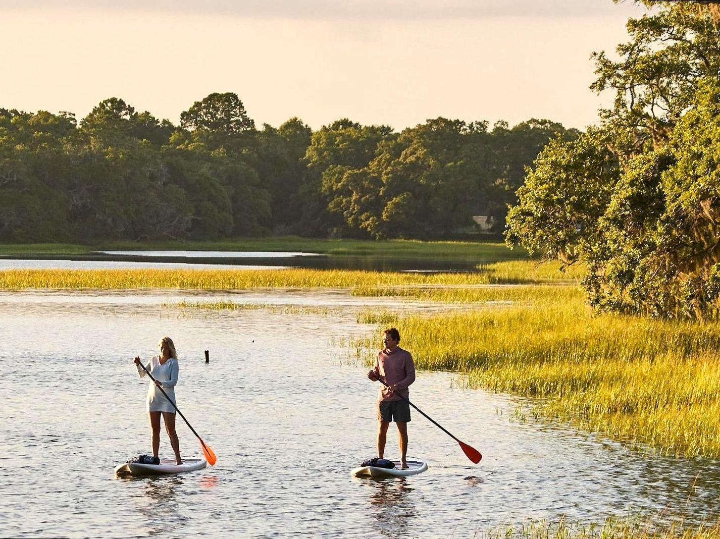 Enjoy the Thrill of Stand-Up Paddleboarding in Peaceful Settings