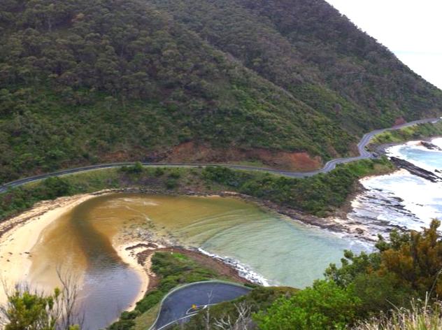 Lorne’s Scenic Landscape Viewed from Teddy’s Lookout